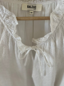 Robe brodée Balzac Paris
Sorbet blanc