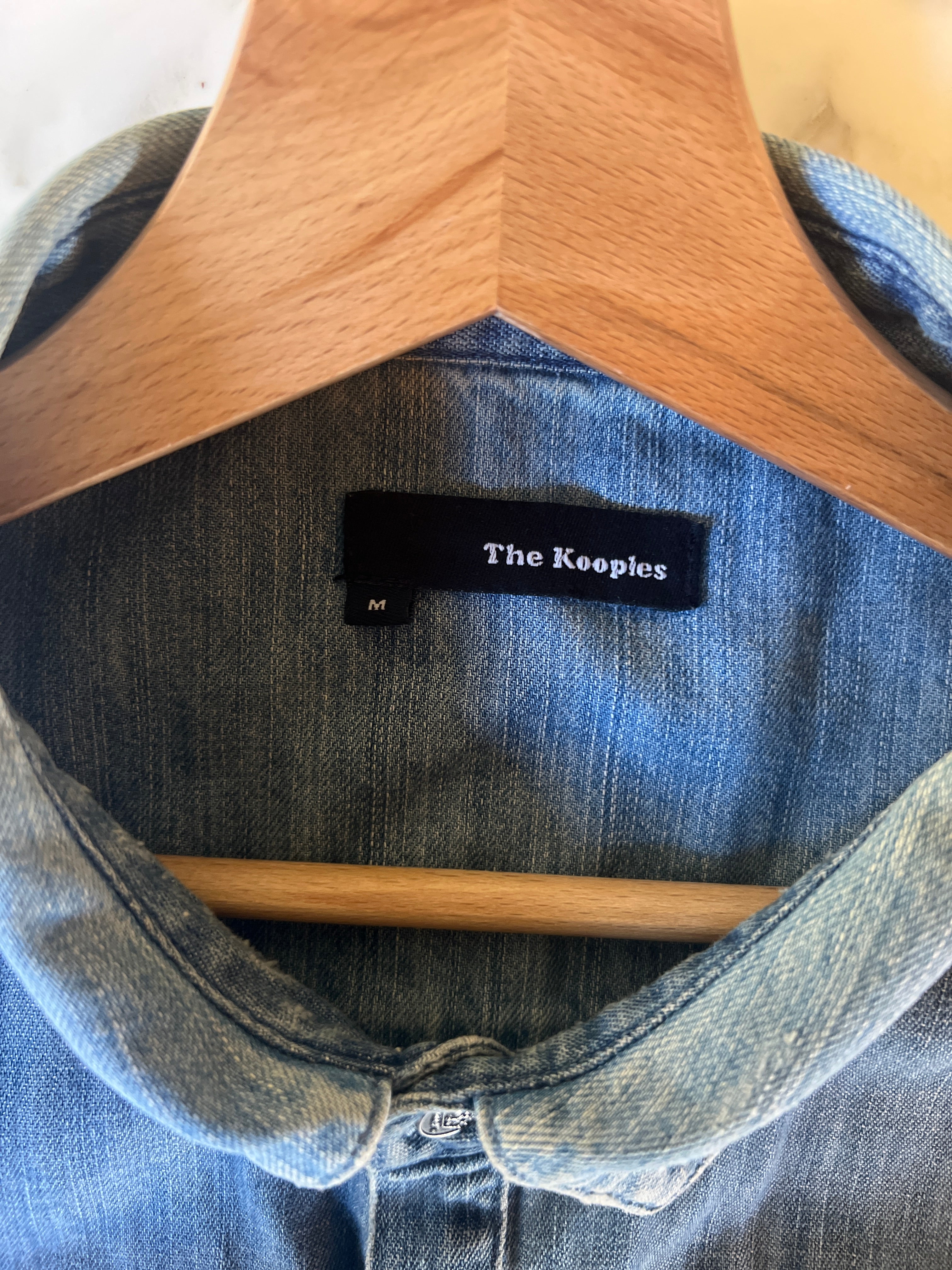 The Kooples - Chemise en jean avec poches