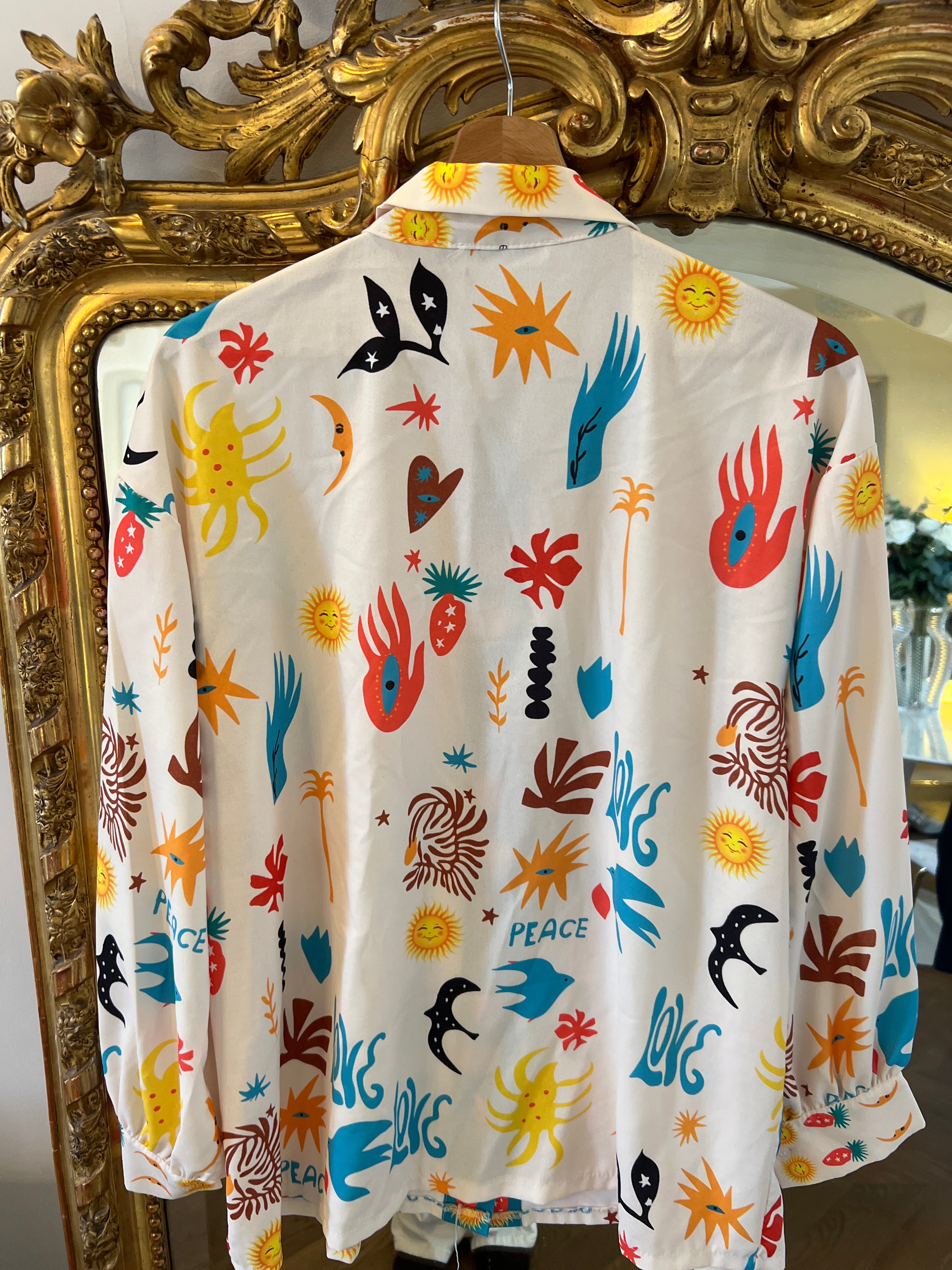 Kiwi Saint Tropez - Chemise à motifs colorés