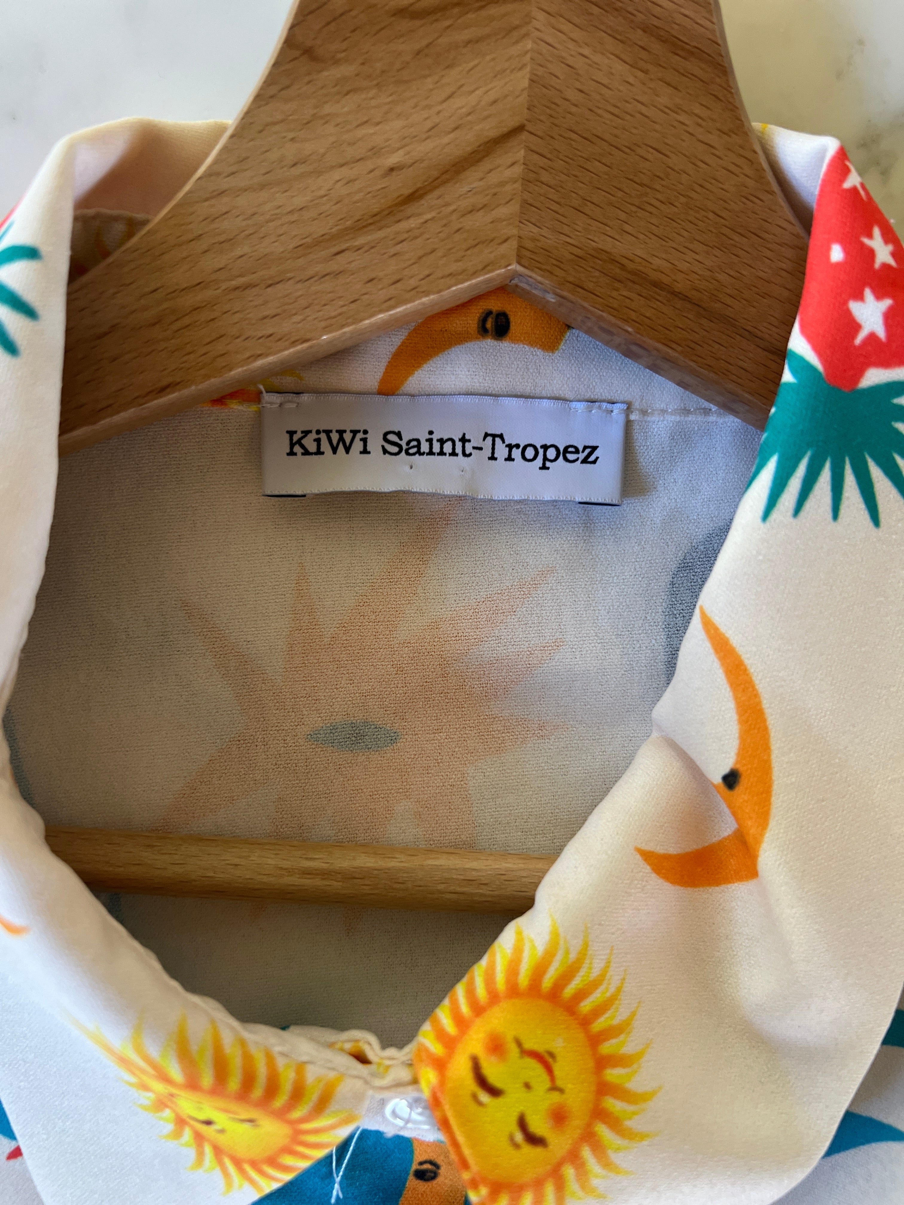 Kiwi Saint Tropez - Chemise à motifs colorés