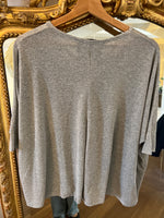 Charger l&#39;image dans la galerie, Pablo Litto- Top neuf fin argenté irisé
