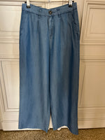 Charger l'image dans la galerie, JDY - Pantalon fluide bleu
