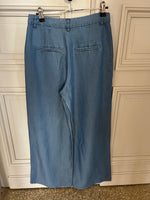 Charger l'image dans la galerie, JDY - Pantalon fluide bleu
