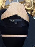Charger l'image dans la galerie, Maje - Combinaison pantalon noire boutons dorés
