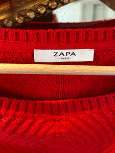 Pull Zapa Paris Rouge