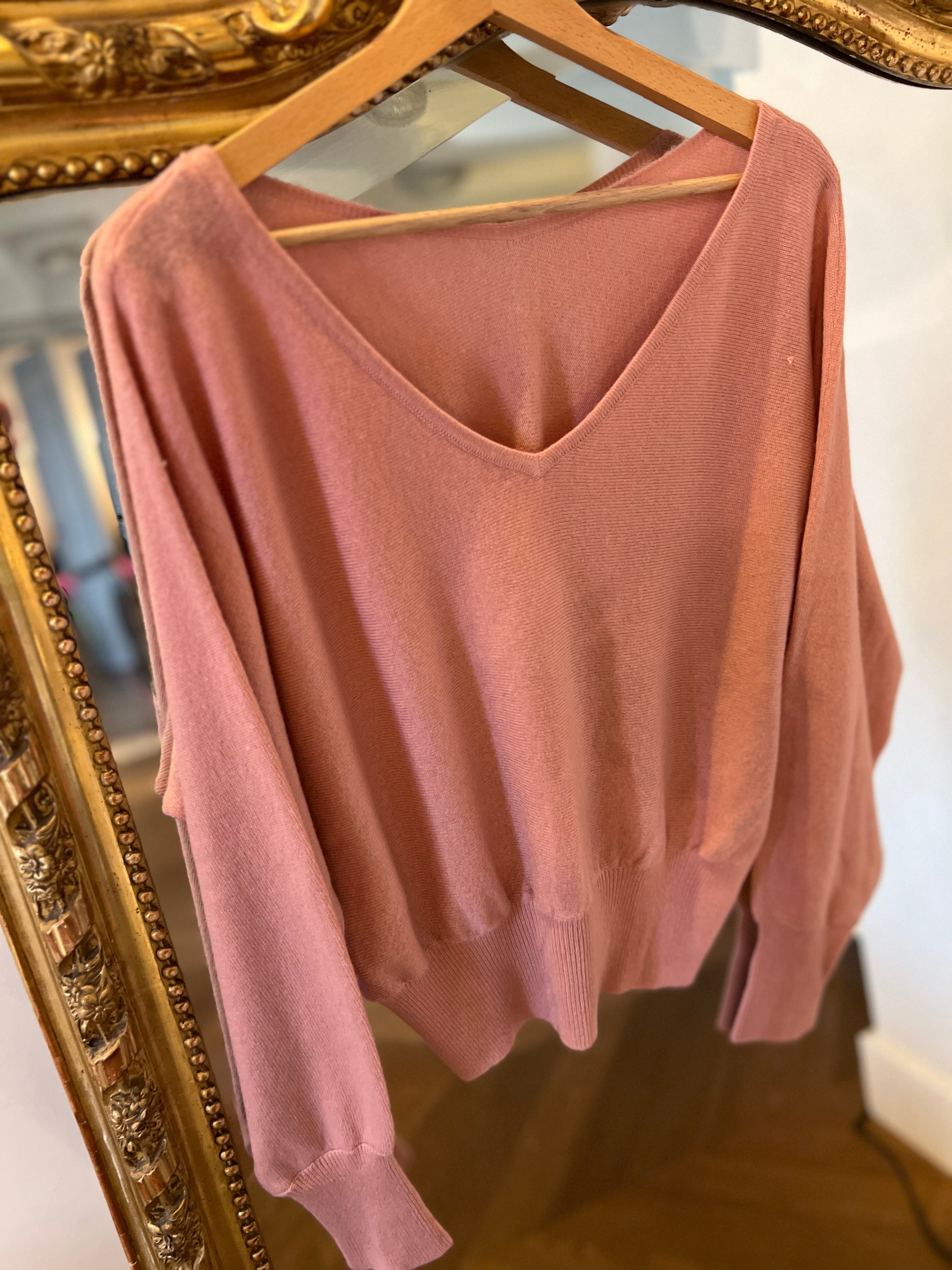 Pull Essentiel Antwerp rose