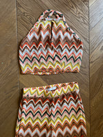 Charger l&#39;image dans la galerie, Ariane Brodier Ensemble Bershka coloré pantalon et haut
