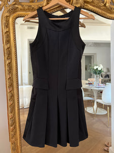 Robe The Kooples noire bordure satinée