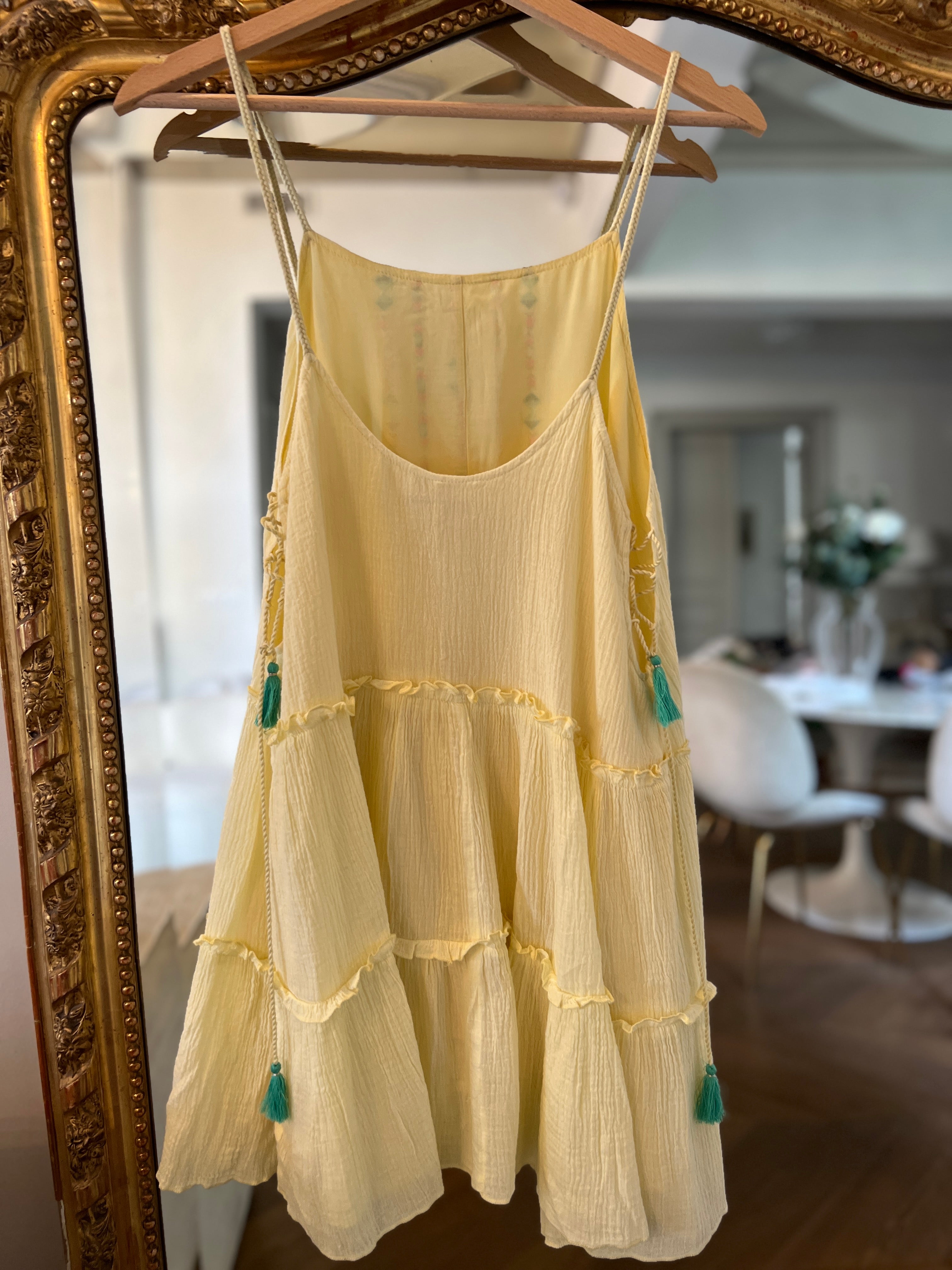 Ariane Brodier Robe Kilibbi jaune