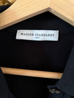 Charger l&#39;image dans la galerie, Robe Maison Standards noire
