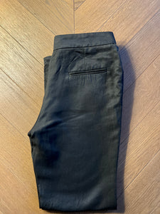 Pantalon Sandro noir avec fermeture eclair