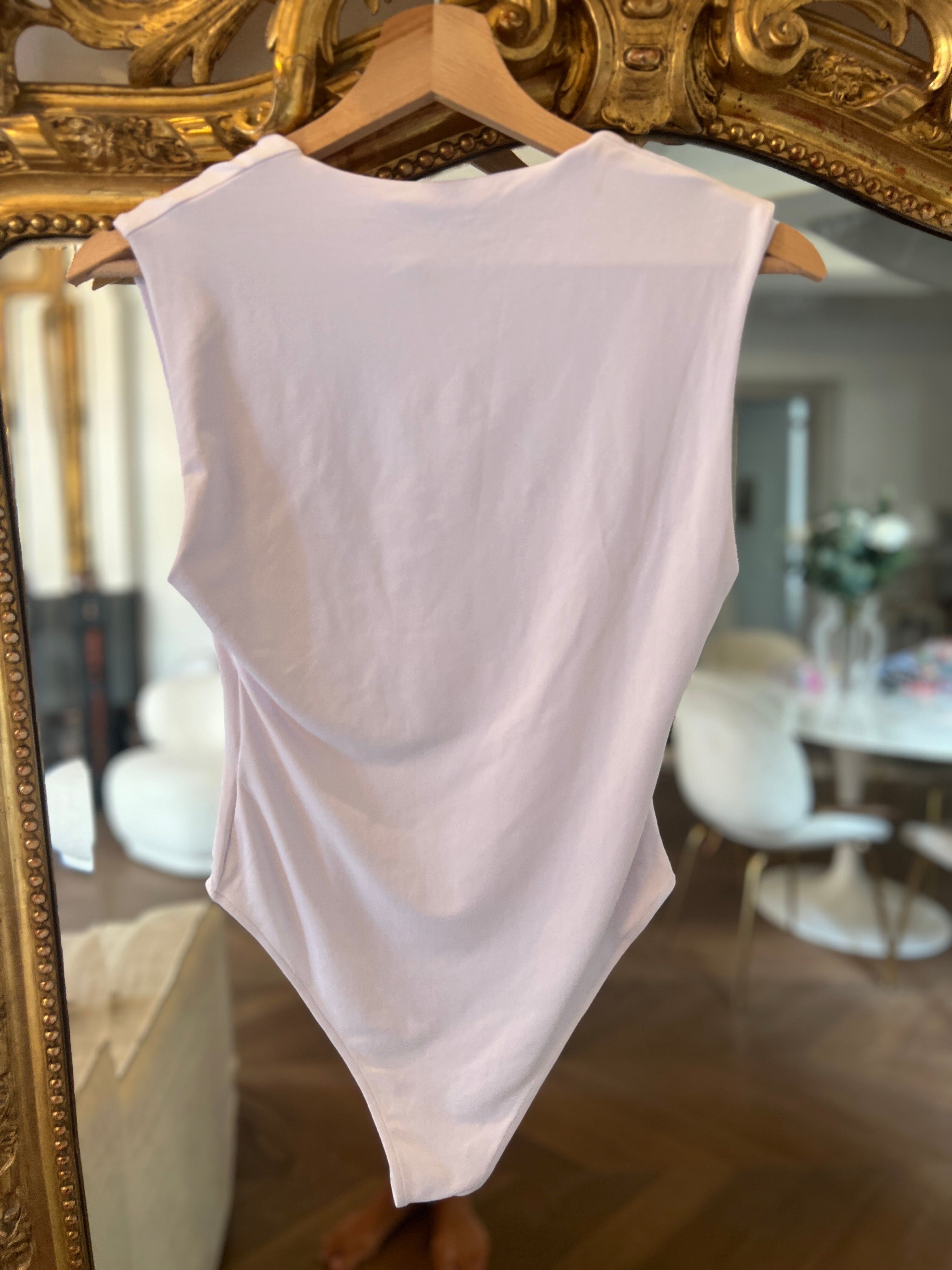 Ariane Brodier Body Zara blanc Neuf
