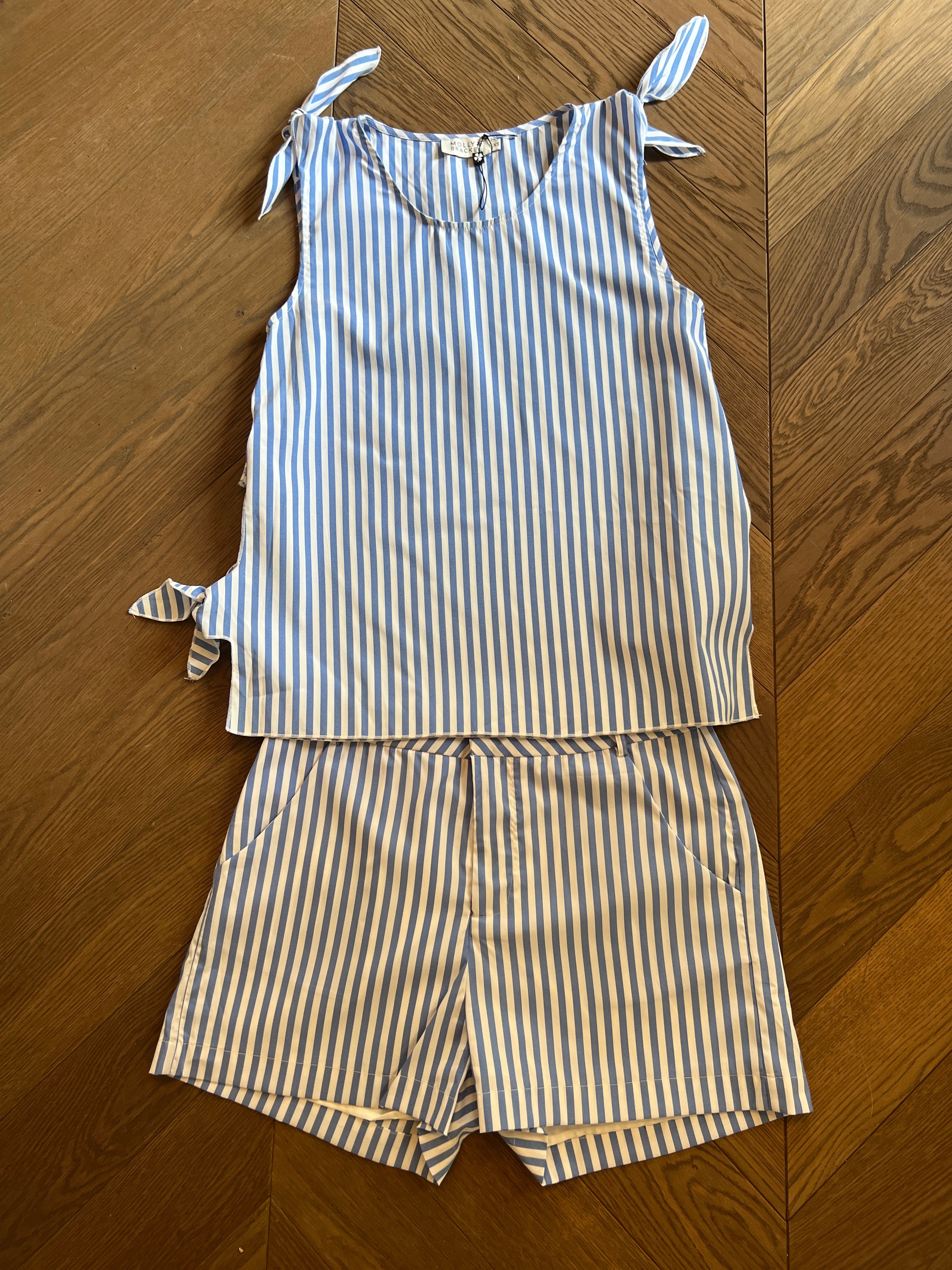 Ariane Brodier Ensemble short Molly Bracken à rayures