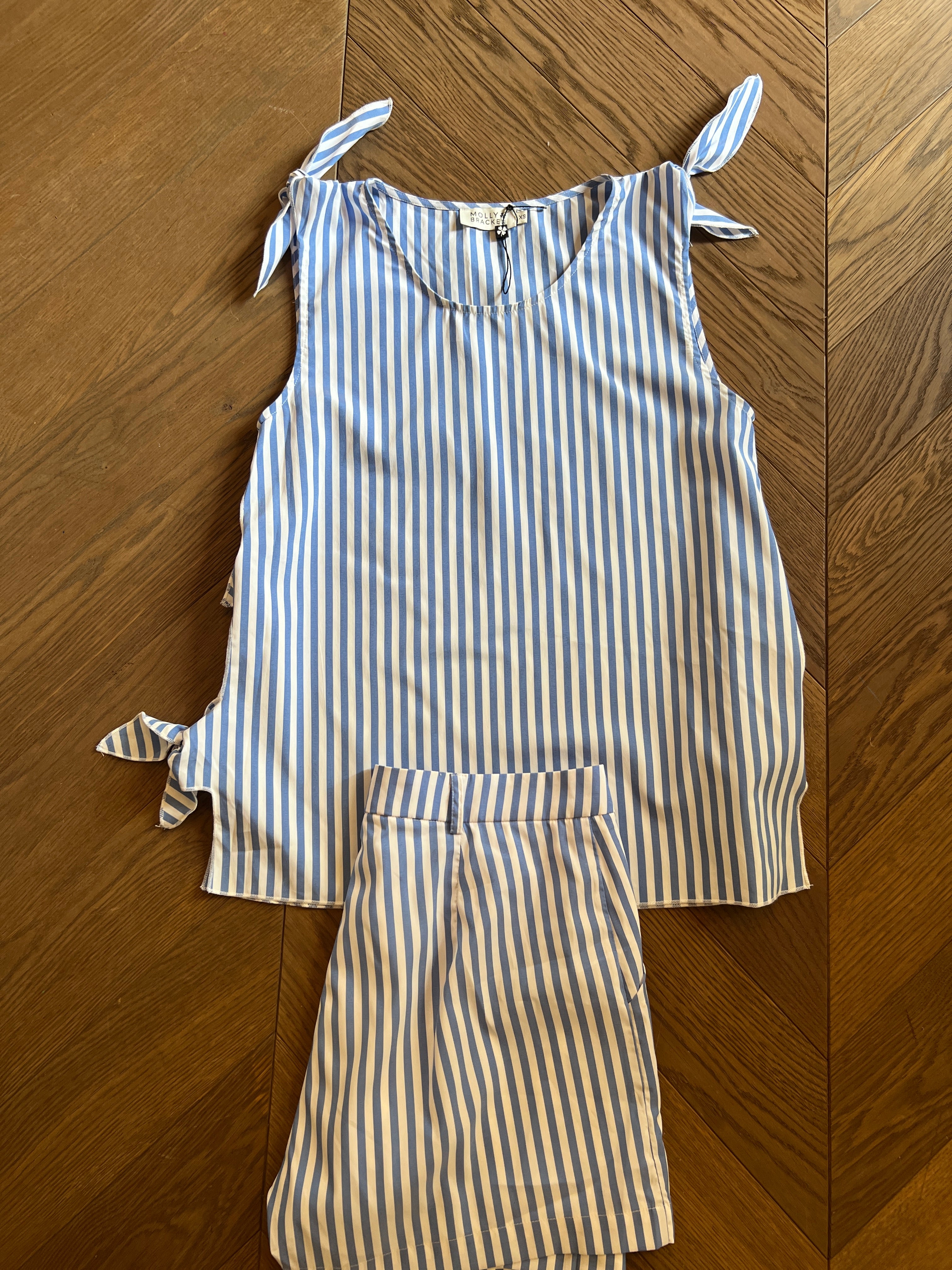 Ariane Brodier Ensemble short Molly Bracken à rayures