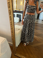 Charger l&#39;image dans la galerie, Ariane Brodier Ensemble Zara crop top et jupe longue

