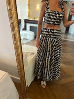 Charger l&#39;image dans la galerie, Ariane Brodier Ensemble Zara crop top et jupe longue
