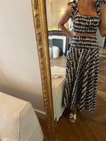 Charger l&#39;image dans la galerie, Ariane Brodier Ensemble Zara crop top et jupe longue
