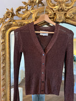 Charger l&#39;image dans la galerie, Ba&amp;sh- Gilet irisé marron
