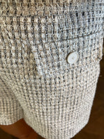 Charger l&#39;image dans la galerie, Claudie Pierlot -  Short en tweed beige clair
