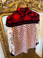 Charger l&#39;image dans la galerie, Chemise Claudie pierlot rouge et noire
