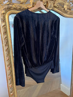 Charger l&#39;image dans la galerie, Zara - Body en velours irisé
