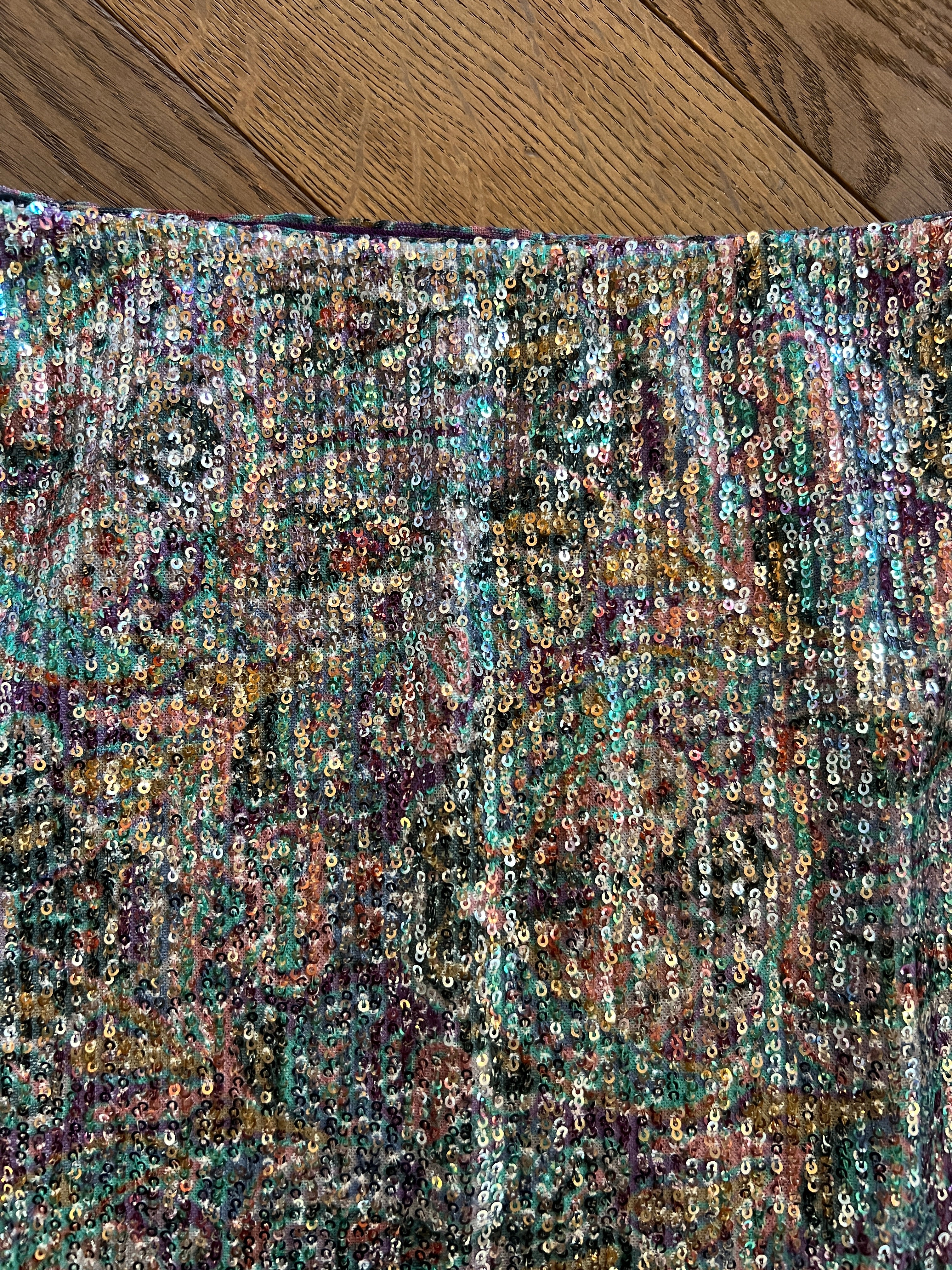 Ba&sh - Jupe à paillettes multico