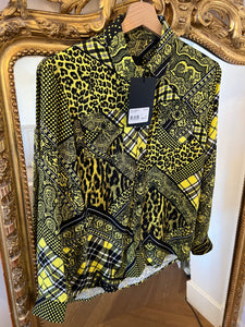 Chemise The Kooples Noire et Jaune Neuve