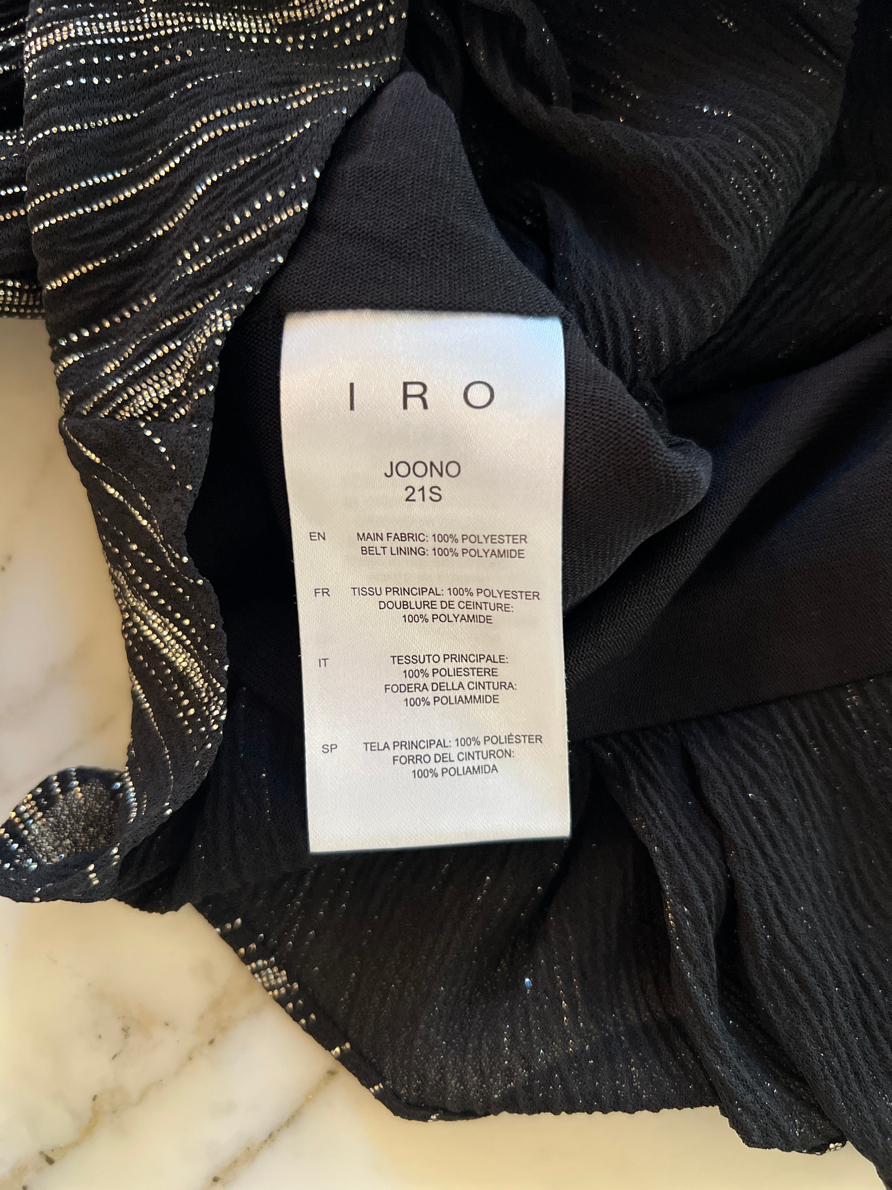 Iro - Haut irisé doré joono