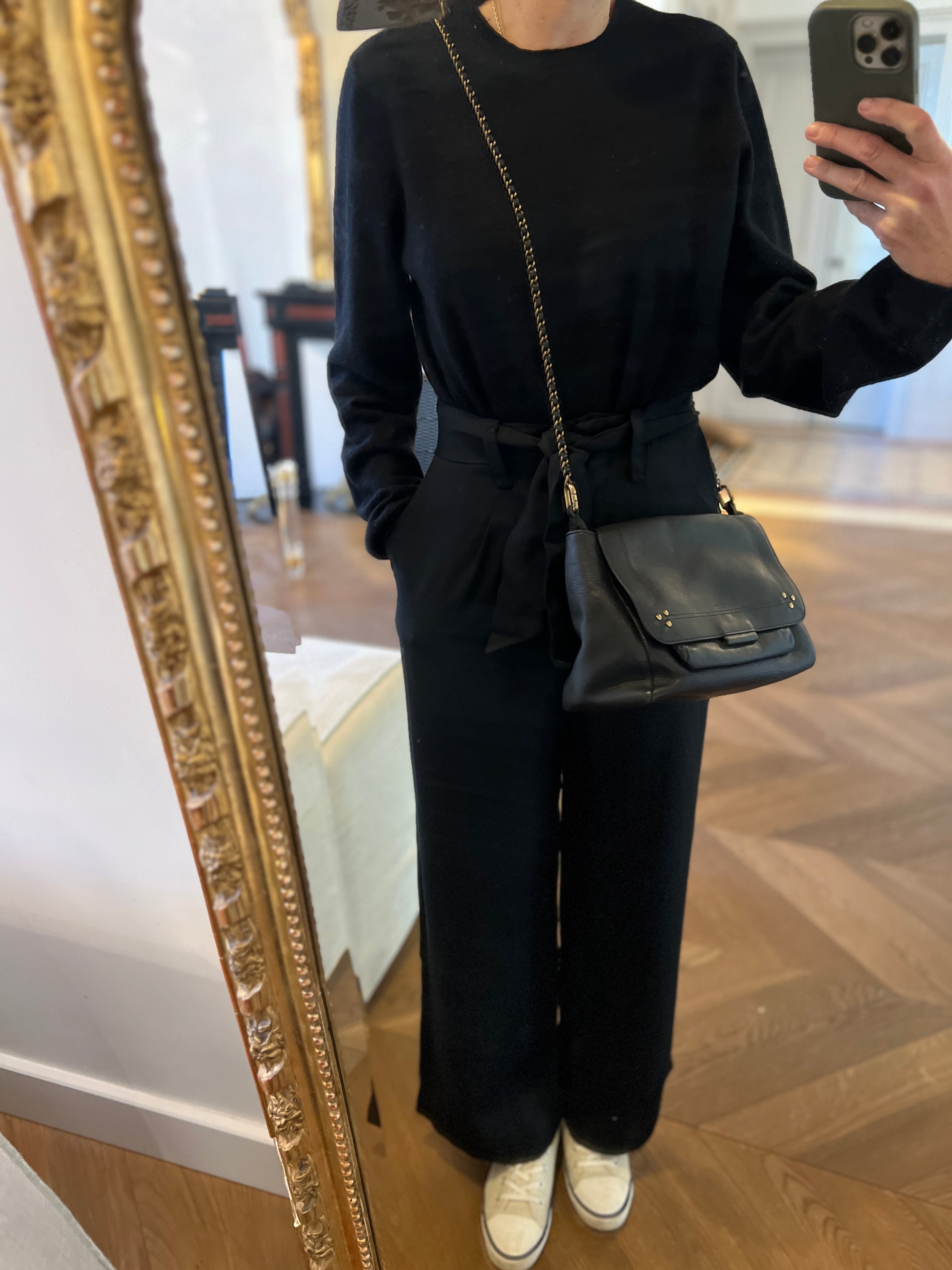 Sac à main Jérôme Dreyfuss besace Lulu cuir M