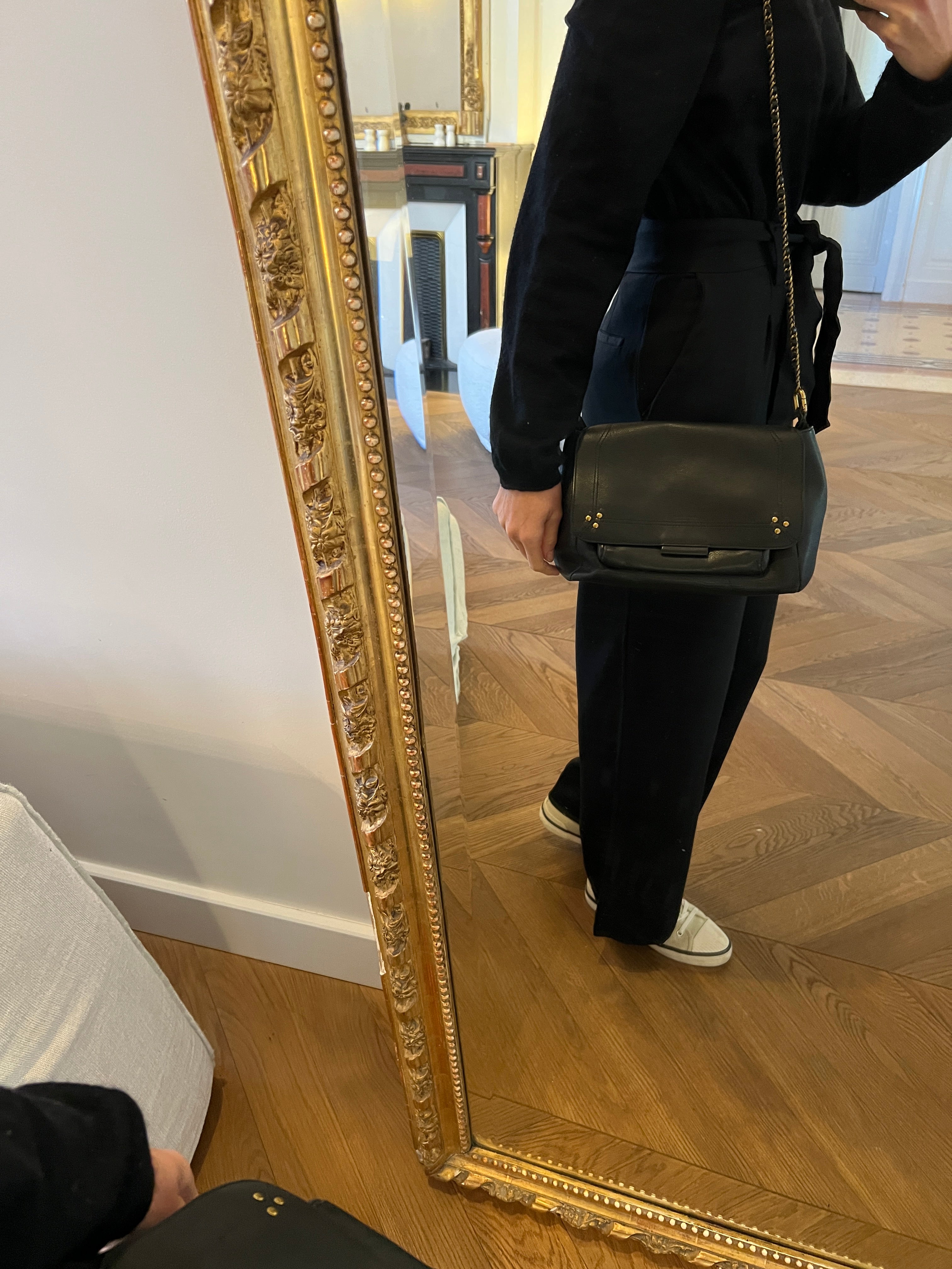 Sac à main Jérôme Dreyfuss besace Lulu cuir M