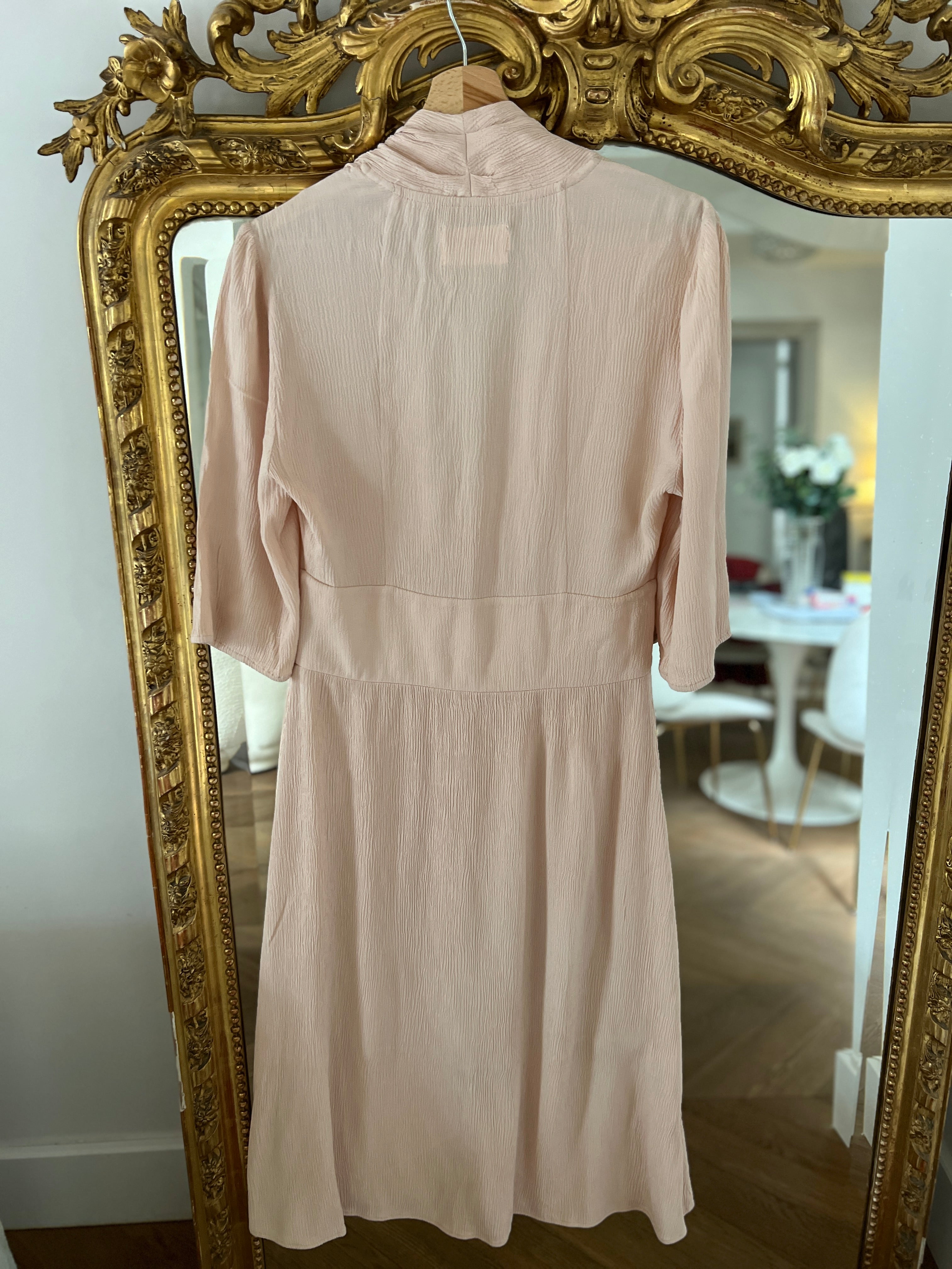 Robe Bash vieux rose longue