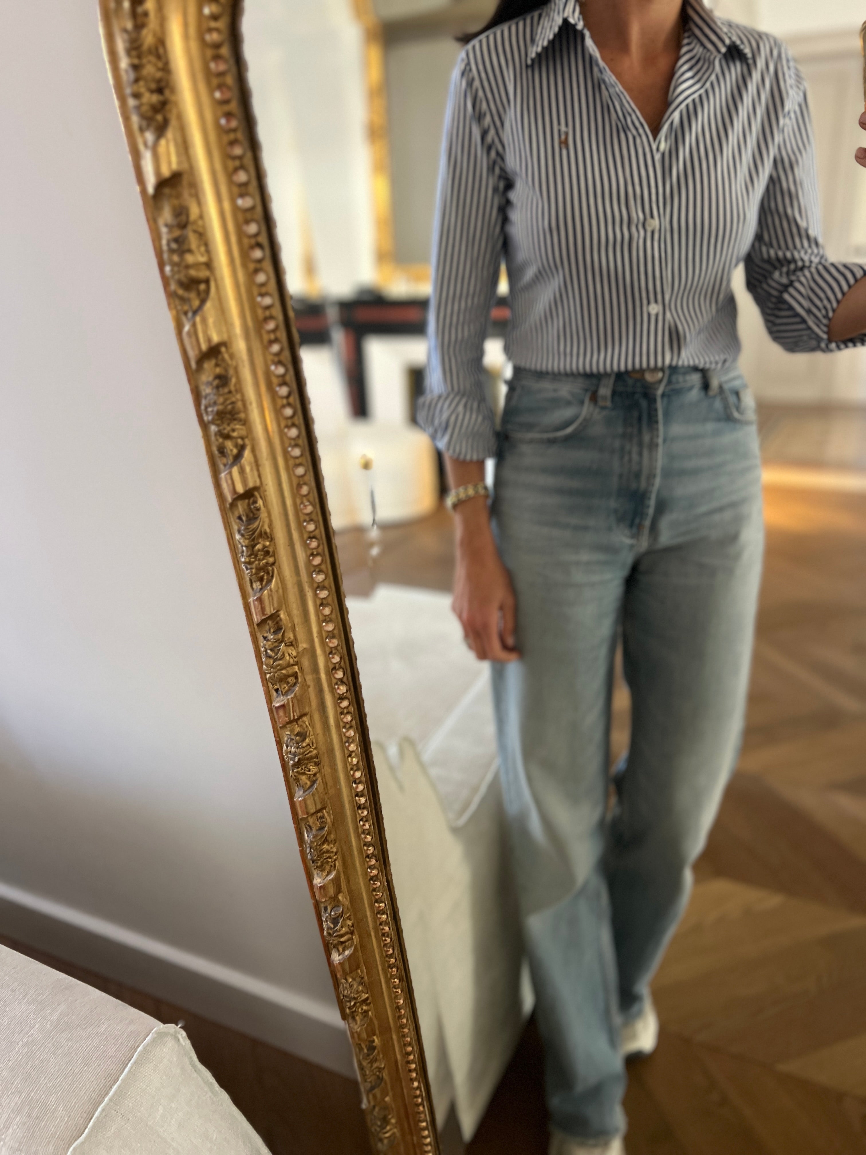 Ralph Lauren - Chemise à rayures slim stretch