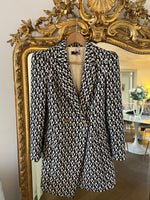 Charger l&#39;image dans la galerie, Elisabetta Franchi - Veste longue logo
