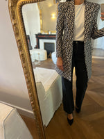 Charger l&#39;image dans la galerie, Elisabetta Franchi - Veste longue logo
