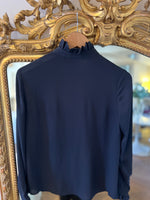 Charger l&#39;image dans la galerie, Claudie Pierlot - Chemise col montant noire
