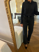 Charger l&#39;image dans la galerie, Claudie Pierlot - Chemise col montant noire
