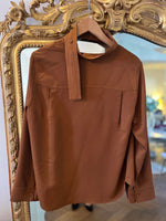 Charger l&#39;image dans la galerie, Cos - Blouse marron
