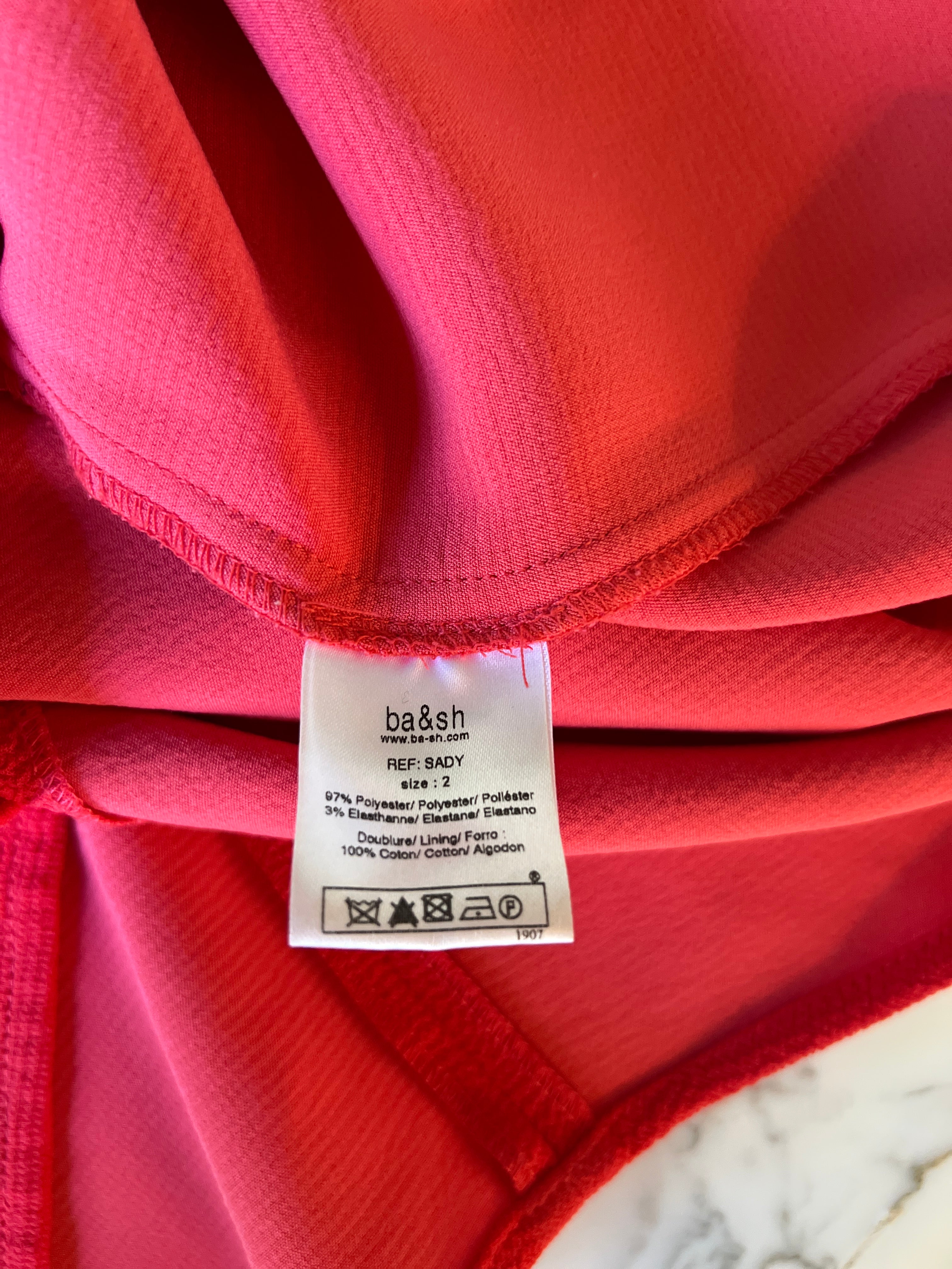 Robe Ba&sh Sady rouge