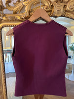 Charger l&#39;image dans la galerie, Zara - Gilet sans manche prune
