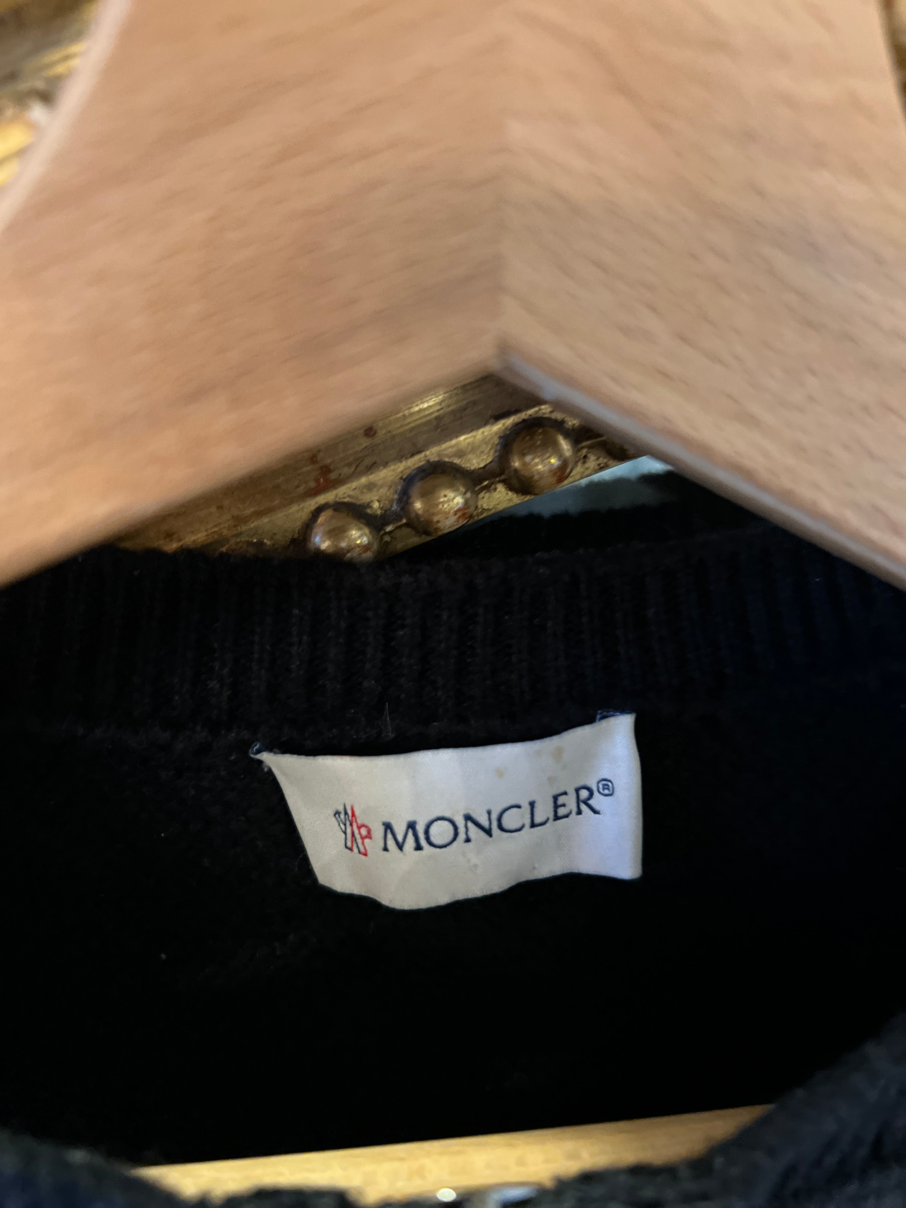 Moncler - Veste zippé matelassé en laine