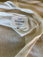 Charger l&#39;image dans la galerie, T-shirt Sézane en lin décolleté dos
