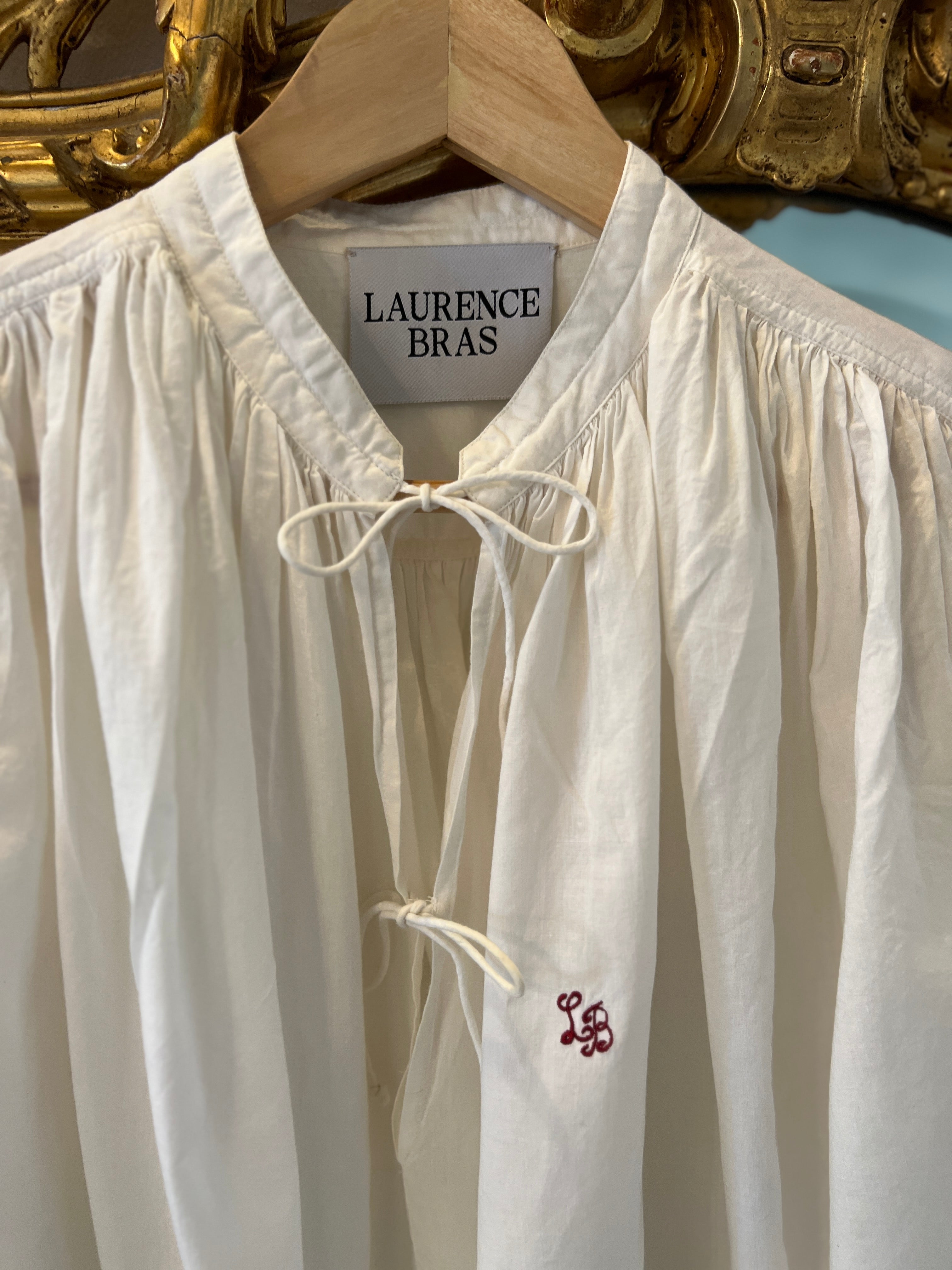 Blouse Laurence Bras blanche