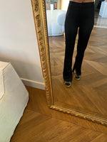Charger l&#39;image dans la galerie, Aurianne Sinacola Pantalon noir satiné Zara
