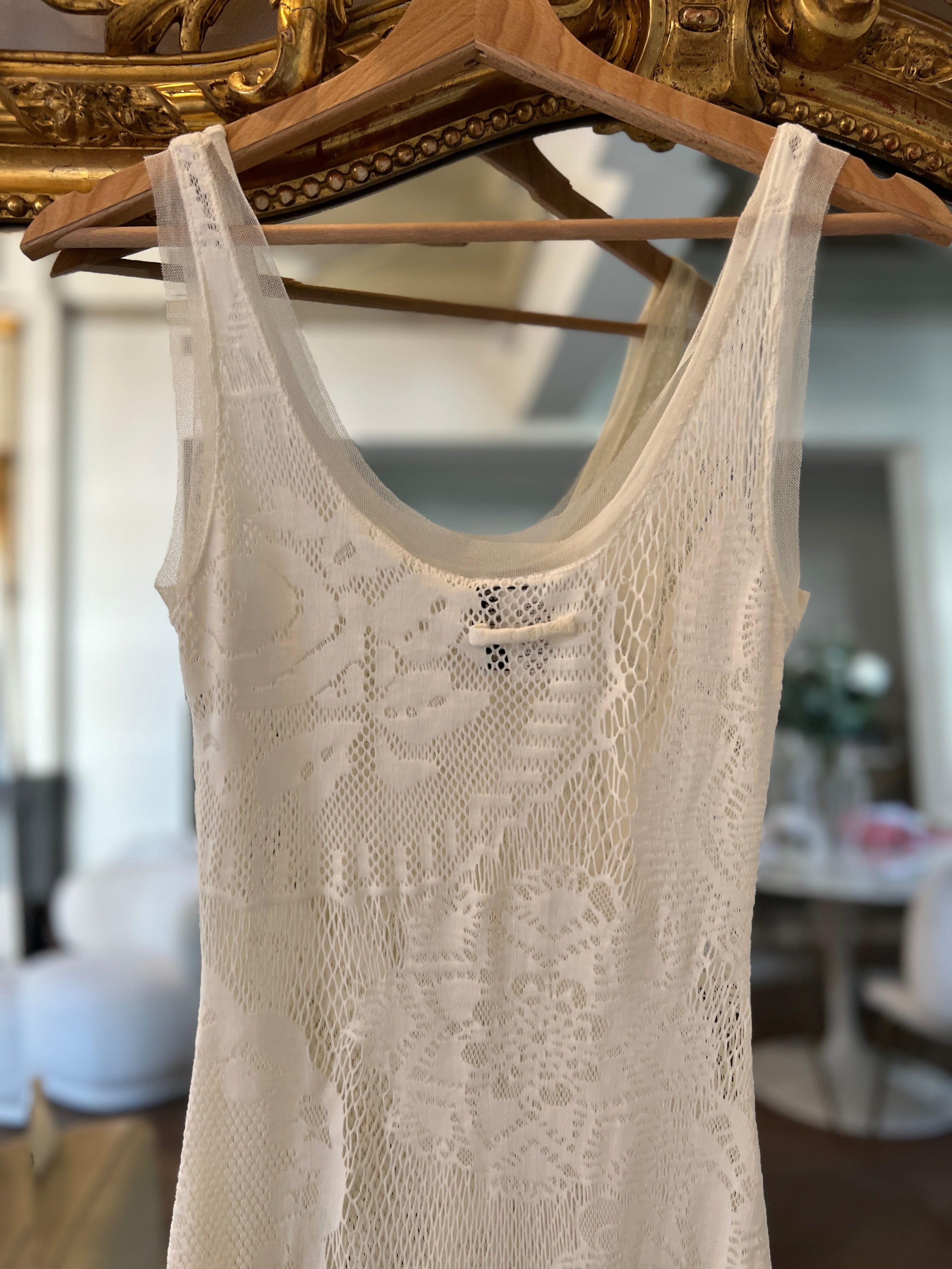 Robe Jean Paul Gaultier en maille ecrue