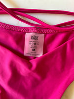 Charger l&#39;image dans la galerie, Aurianne Sinacola Maillot de bain rose deux pièces Kalk
