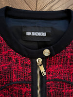 Charger l&#39;image dans la galerie, Ensemble tailleur jupe Dirk Bikkembergs rouge
