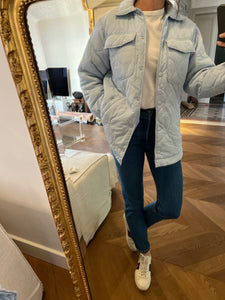 Aurianne Sinacola Veste H&M bleu clair