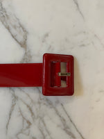 Charger l&#39;image dans la galerie, Ceinture Dior rouge vernis
