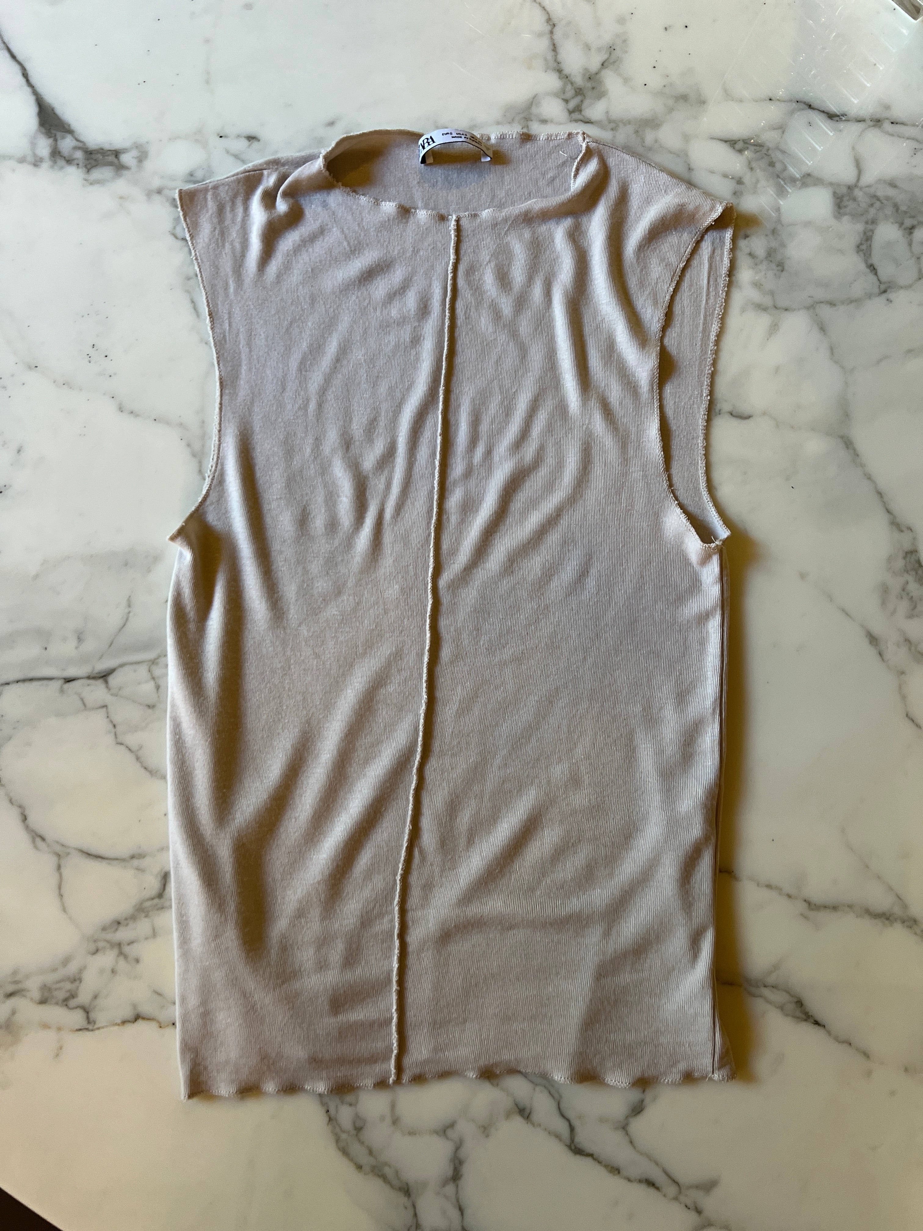 Aurianne Sinacola Top Zara beige