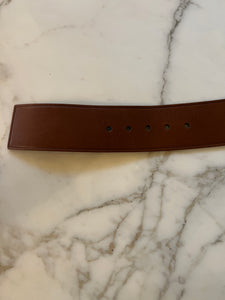 Ceinture Saint Laurent camel